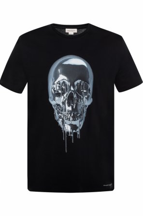 Skull motif t-shirt, zdjęcie 1 Skull motif t-shirt od Alexander McQueen